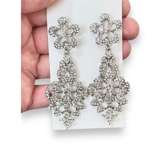 Chandelier Bridal Earrings - Picture 1 of 3